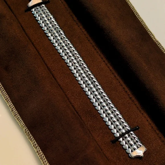 Ross-Simons Italian Sterling Silver Bracelet - Picture 1 of 7